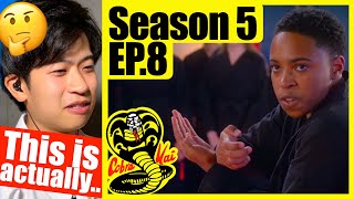 Japanese Karate Sensei Reacts To "Cobra Kai Season 5 Episode 8"!