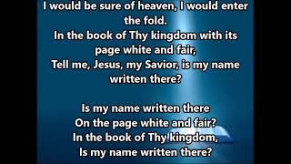 Is My Name Written There?