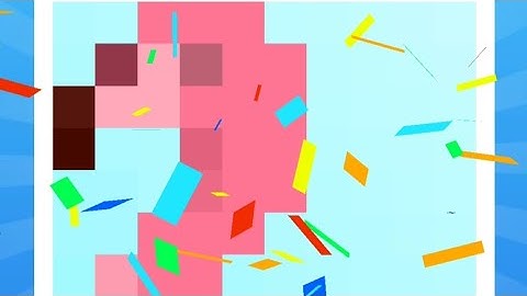 Nonogram game Easy level 8 (Flamingo)