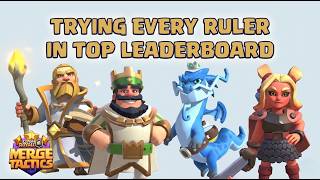 🔴 MERGE TACTICS 📈 | TOP 100 GLOBAL 🌍 | Clash Royale 🏆