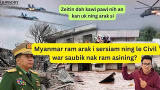 Myanmar ram arak i sersiam ning le Civil war saubik nak ram asining