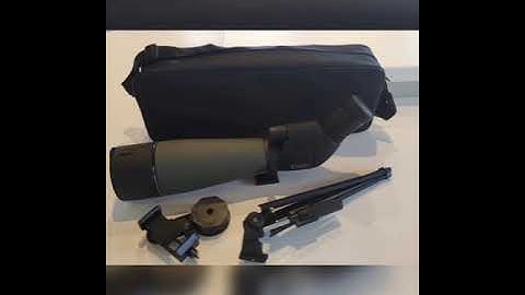 Photo and video samples of Gosky 2019 20-60x80 spotting scope