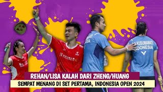 LIVE  Rehan N Kusharjanto/Lisa A Kusumawati Vs Zheng S Wei/Huang Ya Qiong  Indonesia Open 2024