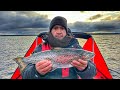 Рыбалка на необитаемом острове в Северной Карелии | Ловля кумжи на троллинг