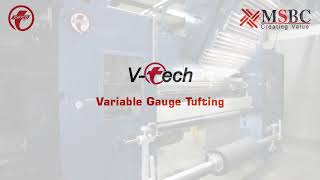 MSBC - Tuftco   iTuft V Tech Variable Gauge Tufting Machine EXTENDED