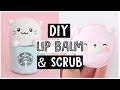 DIY LIP BALM AND SCRUB - Simple & Easy Recipes!