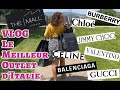 Vlog the mall firenze outlet en toscane gucci versace celine valentino chlo balenciaga etc