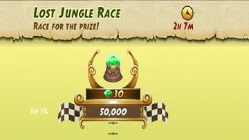 Temple Run 2 LOST JUNGLE RACE 2020 - NEW GLOBAL CHALLENGE COMPLETED
