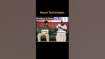 Developer vs Tester | Besant Technologies | Get IT Jobs in Chennai