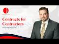 Contracts That Actually Protect Contractors