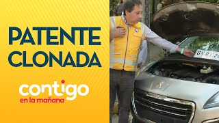 CONDUCTOR DETENIDO: Descubren auto con patente clonada en Peñalolén - Contigo en la Mañana