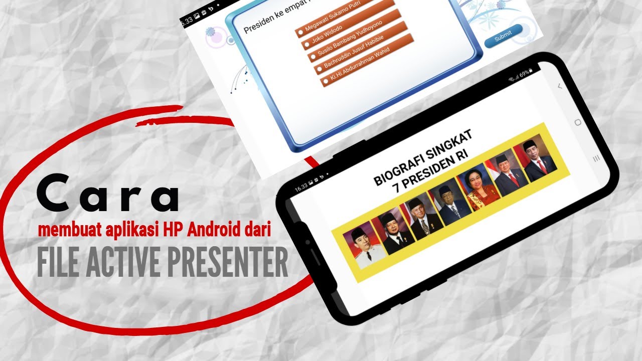 Filing Active Membuat aplikasi hp android dari file Active Presenter 9 - YouTube