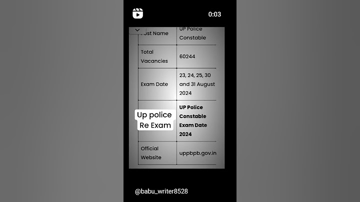 up police re-exam date confirm  #uppolice #uppolicereexam #shorts #youtubeshorts #viral #trending
