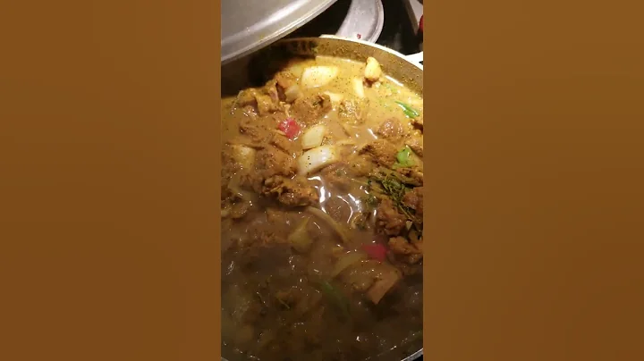Curry goat for the family