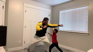 Preschool, Tiny Tiger, and Little Dragon Sparring Exam