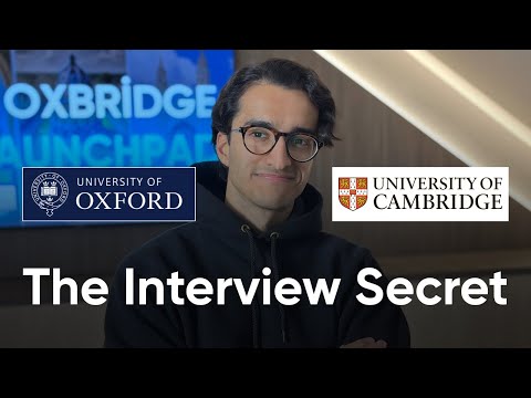 Watch This And You'll Get Into Oxford or Cambridge (2026 Advice)