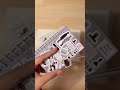 ASMR collage journal with monochrome theme