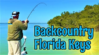 Fishing Florida Keys BACKCOUNTRY February 2022 for Tarpon Snook & Trout