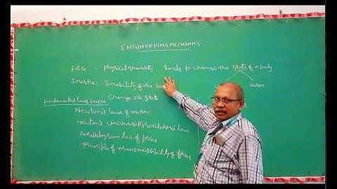 basics of engineering mechanics