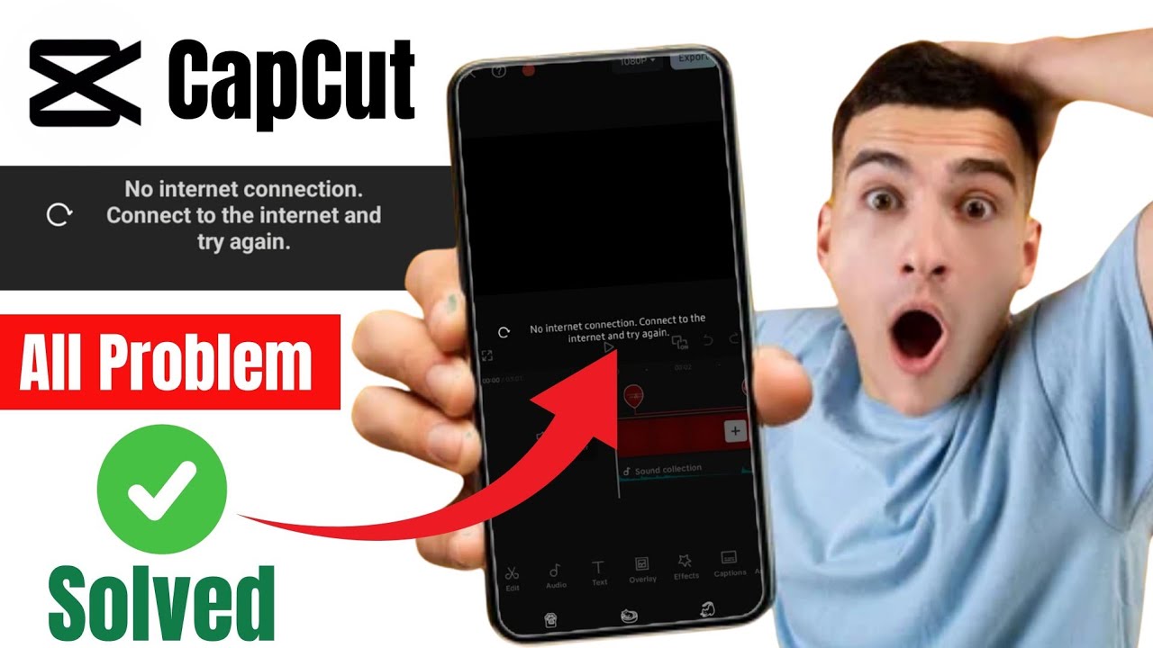 how to fix capcut no internet connection problem | capcut no internet ...