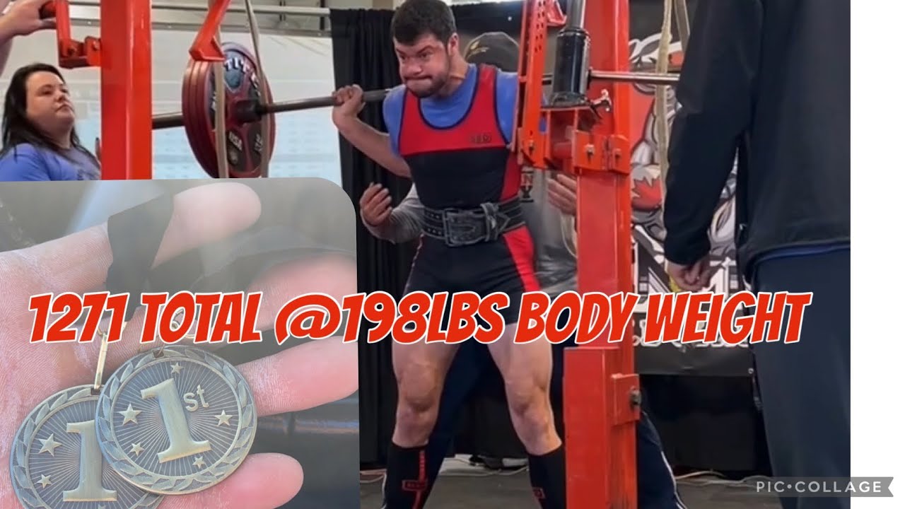 Powerlifting Meet All Lifts 1st YouTube