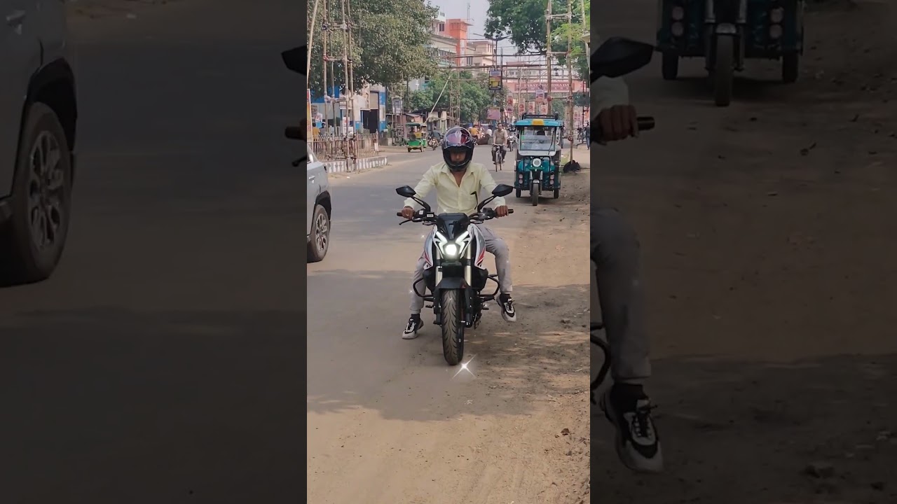 LOUD EXHAUST🔥 SOUND on Bajaj Pulsar NS400Z🚦 Model||