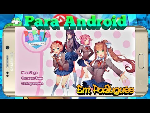 Como Baixar Doki Doki Literature Club PARA CELULAR EM PORTUGUÊS! (+DOWNLOAD)  