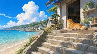 Walking Along the Quiet Shore 🐾🌅 | Mellow Lofi Music