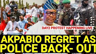 Download Lagu DAY 2 PROTEST:AKPABIO REGRET AS POLICE BACKOUT MORE OPPOSITION STORMS NATIONAL ASSEMBLY  MP3