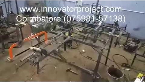 Multiple Operation in a single machine for hacksaw cutting, grinding, drilling and shaping machine
