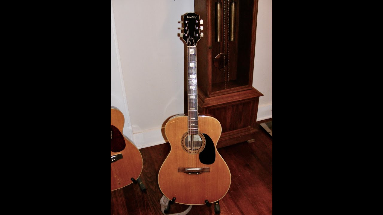 1970's Epiphone Acoustic / Bolton Neck.... YouTube