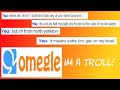 Trolling People on Omegle Text Chat!