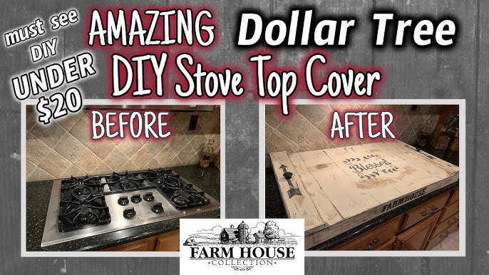 DIY an Extra Large Cutting Board and Stove Cover with Jessie