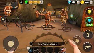 Scary Teacher stone age vs nick and tani  - Troll miss T every day   , gameplay android/ ios