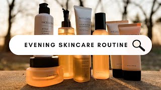 Evening Skincare Routine with Korean Skincare, Incellderm