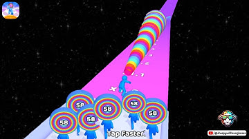 Layer Man Big Layers Merging #satisfying and #asmr Gameplay.