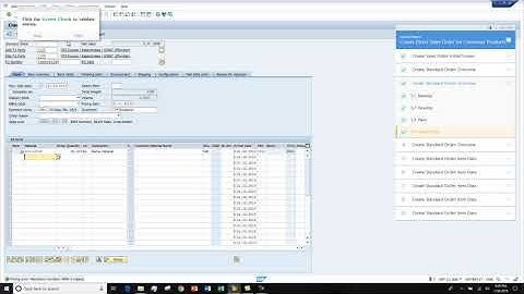 OnScreen for SAP VA01 Demo