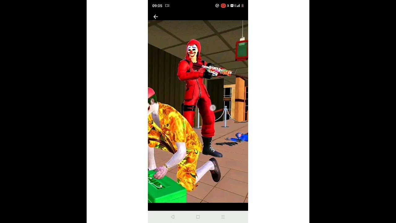 Red top criminal in joker heist😱😱😱 YouTube