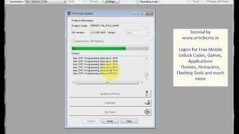 How to Update Nokia C7 Symbian Anna to Belle using Phoenix.wmv