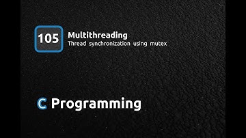 C Programming Language - Thread synchronization using mutex