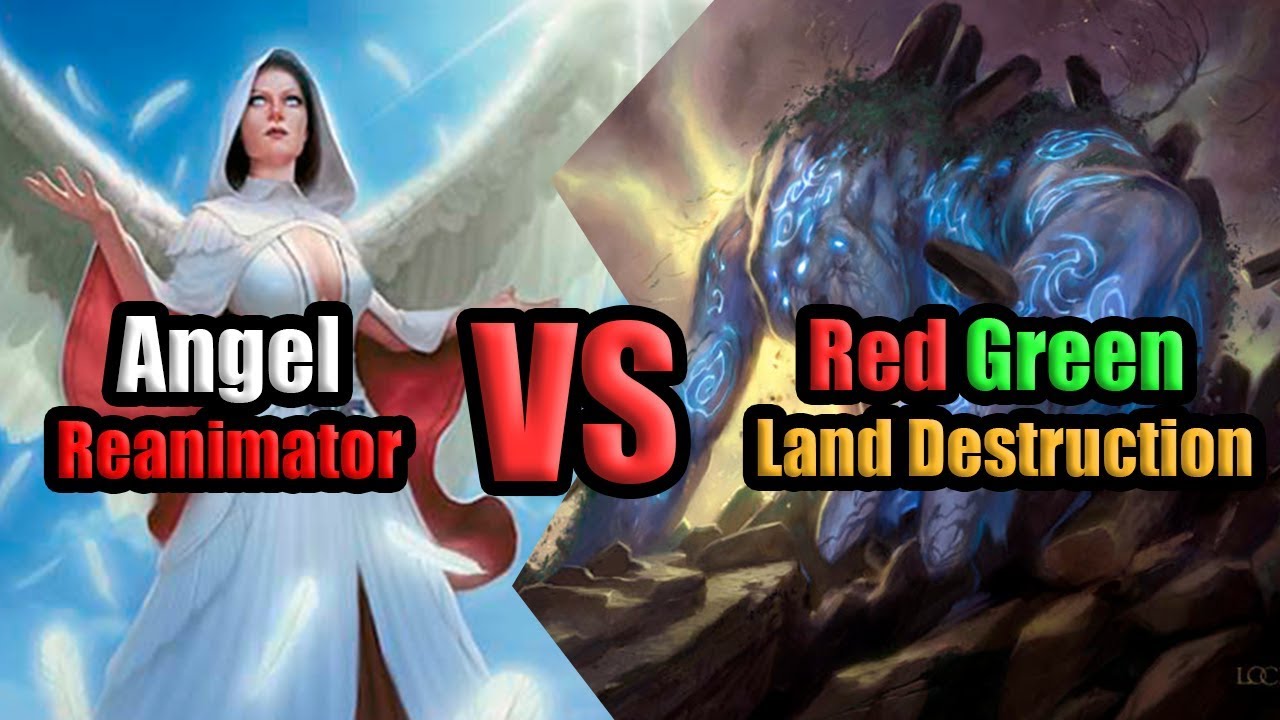 MTG RG Land Destruction vs Angel Reanimator Ten Tix Gauntlet