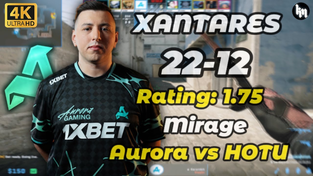 XANTARES (22-12) Aurora vs HOTU (Mirage) | BLAST Bounty 2026 Season 1 