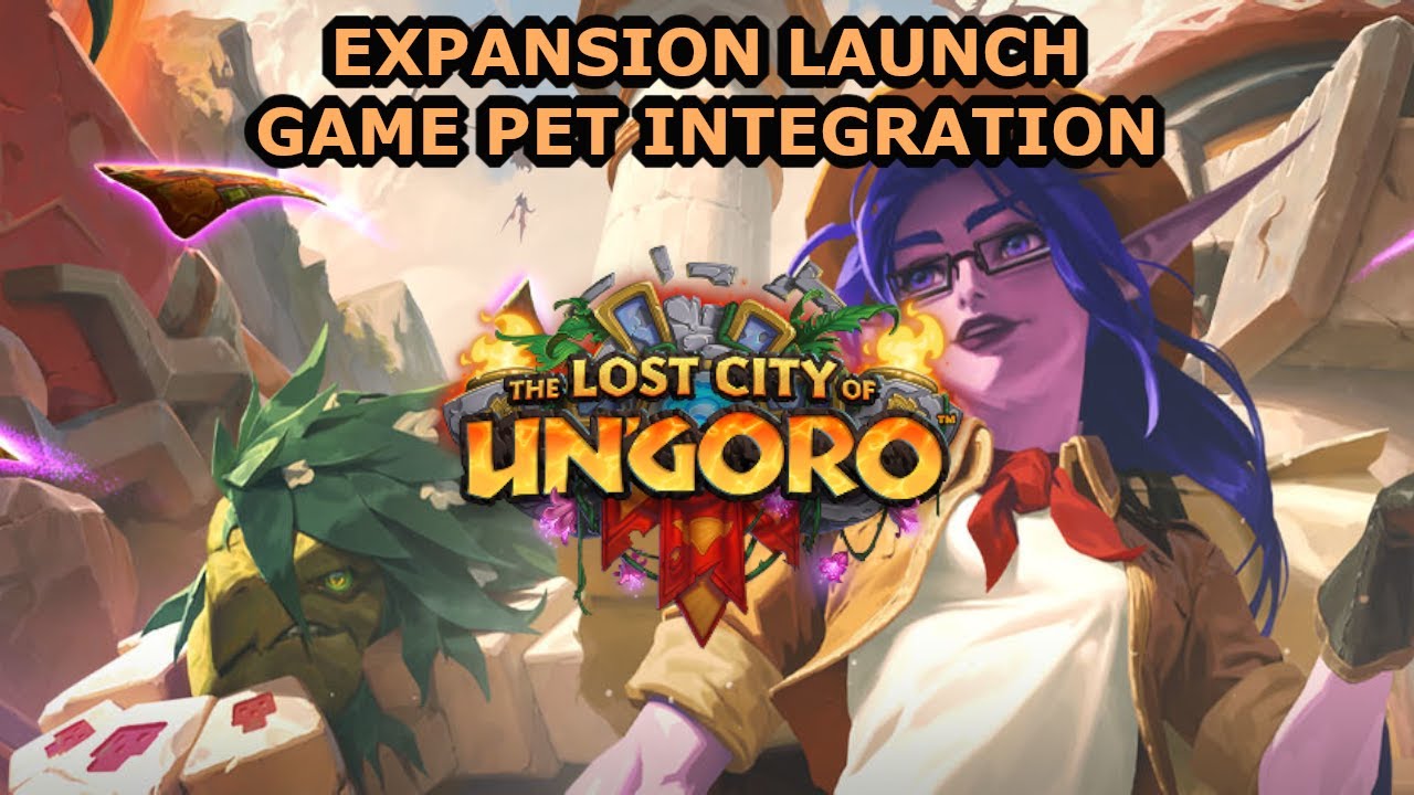 The Lost City Of Un'Goro Launch Day - Rewards Track, Event Track, In-Game Content, Pet