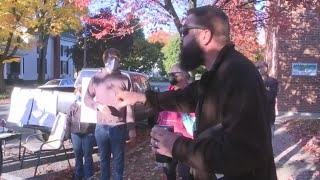 Opponents of Sheriff Dar Leaf call for his resignation at Barry County Commission meeting