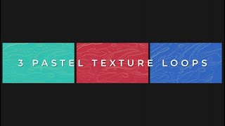 Pretty Colors Texture Loop - 3 Pack Stock Motion Graphics