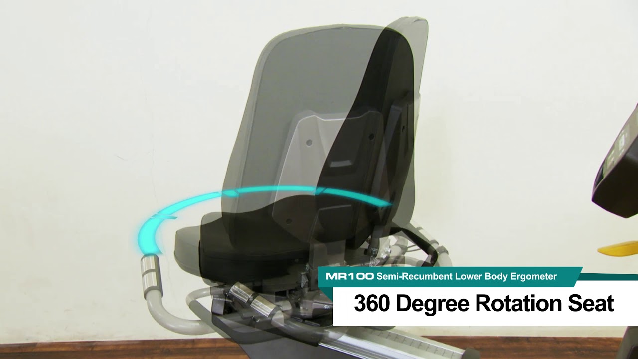 MR100 Rehab Recumbent Bike Seat adjust YouTube