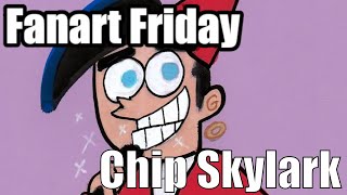 Fanart Friday - Chip Skylark - Inktober52 2023 - Teeth