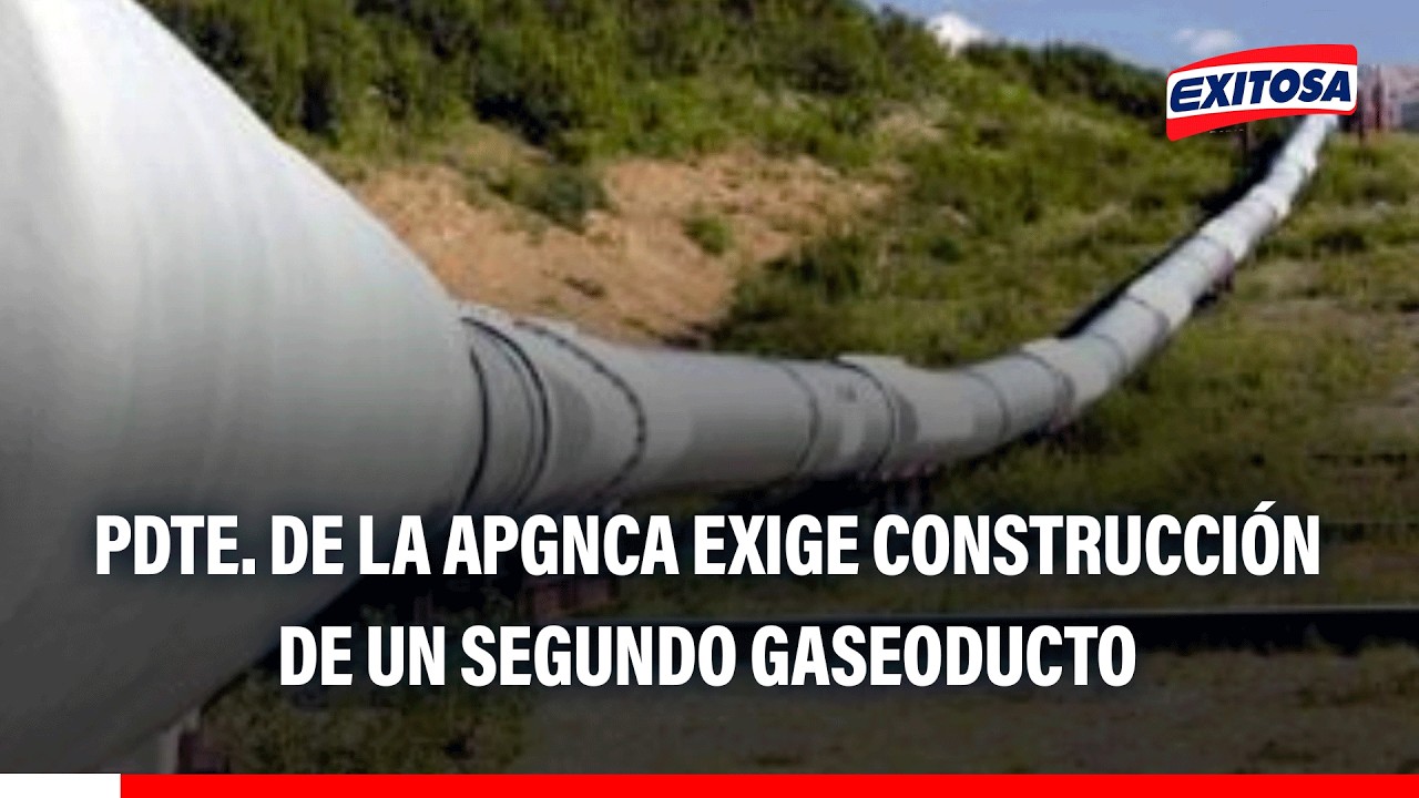 🔴🔵 Pdte. de la APGNCA exige construcción de un segundo gaseoducto