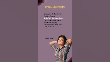 Thumbnail of Pretty Little Baby (Verse 2) lyrics - Connie Francis #lyrics #song #shorts