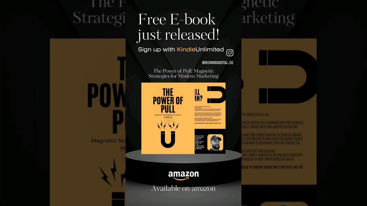 "The Power of Pull" is available now on amazon! Get it for FREE! YouTube